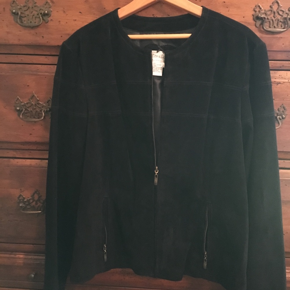 Live a Little suede jacket